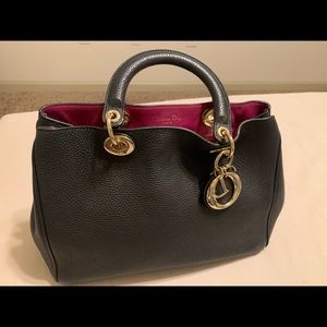 Christian Dior Bullcalf Large Diorissimo Tote